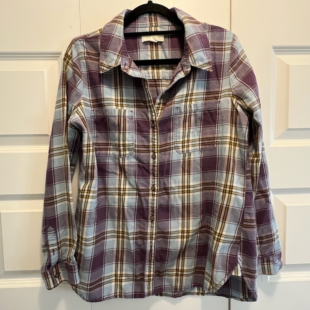 Treasure & Bond plaid shirt - women’s M